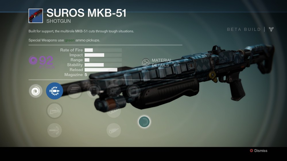 Destiny Shotgun