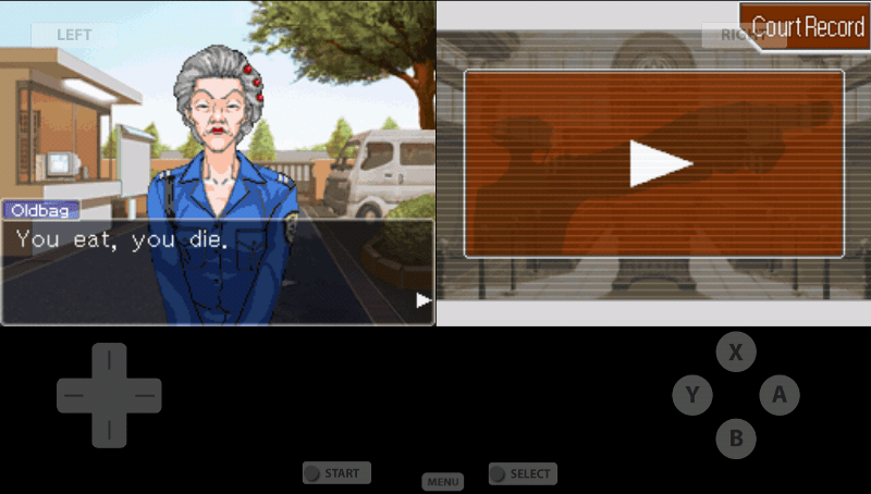 Image captured by cary, from Phoenix Wright: Ace Attorney © Nintendo