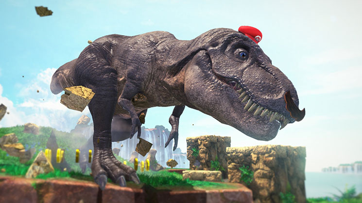 Mario T-rex