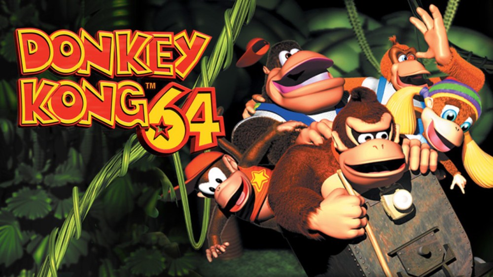 Donkey Kong 64 title art